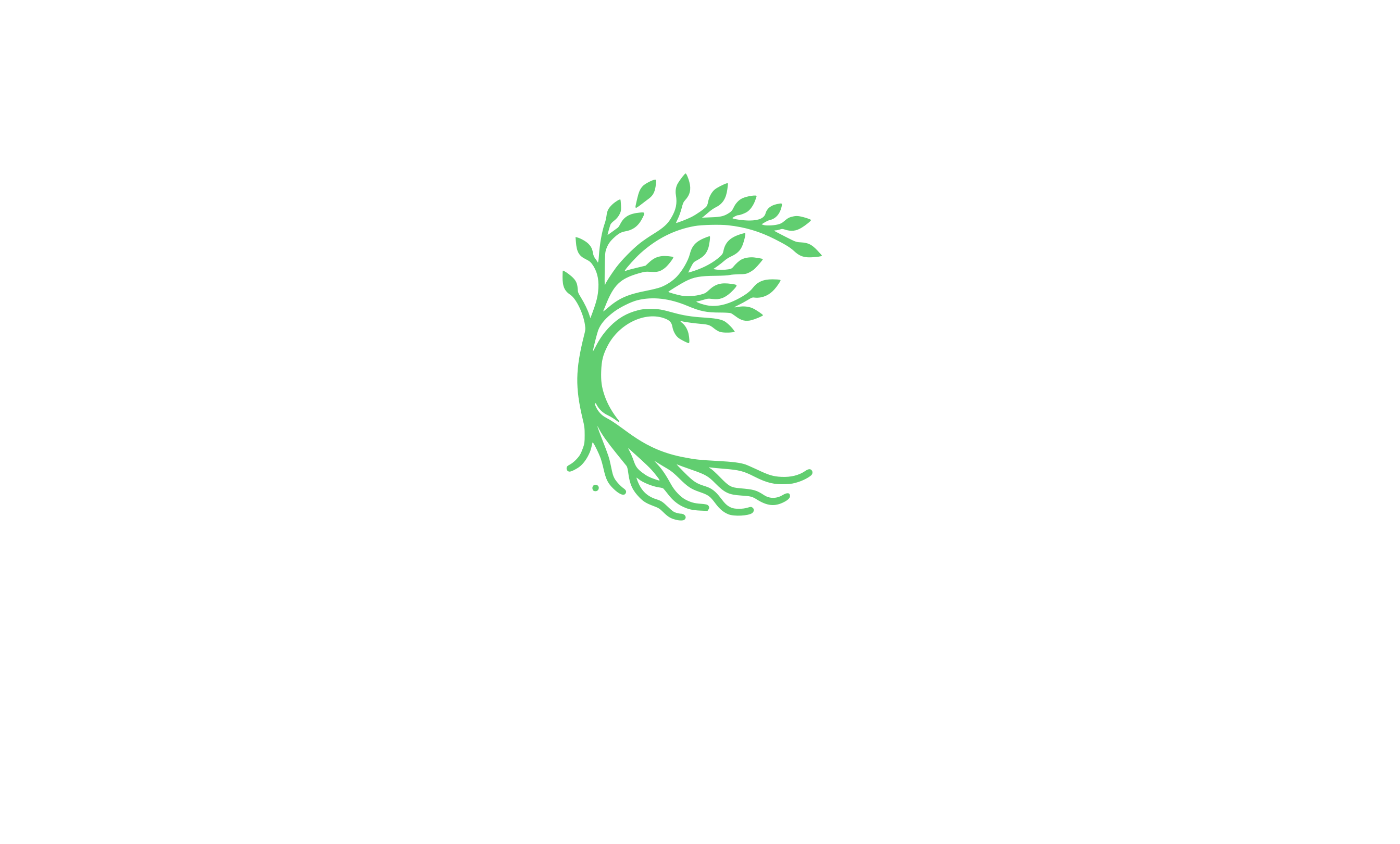 Logo for My Storied Life, green tree design.